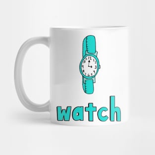 This is a WATCH Mug